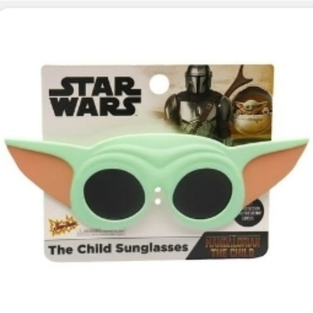 Disney Star Wars The Child Grogu Mandalorian Sunglasses Sun-Staches Baby Yoda